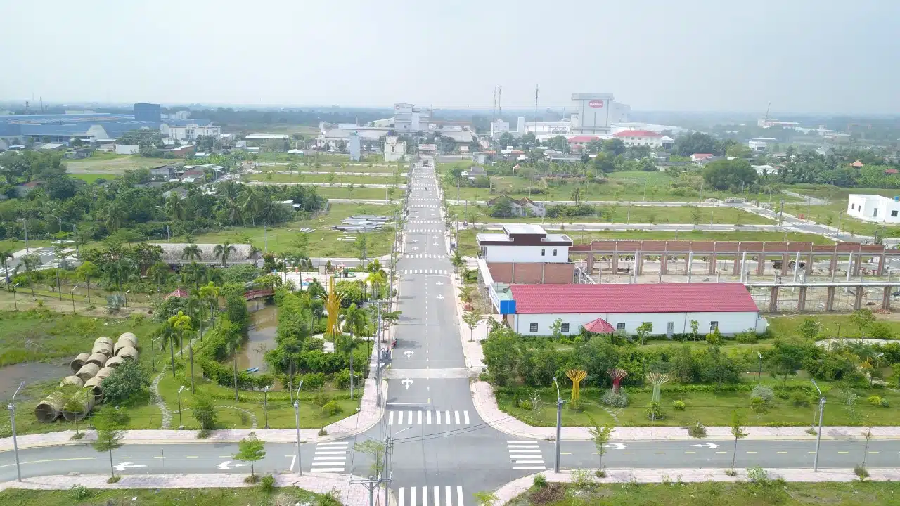 ảnh thực tế khu đô thị long cang