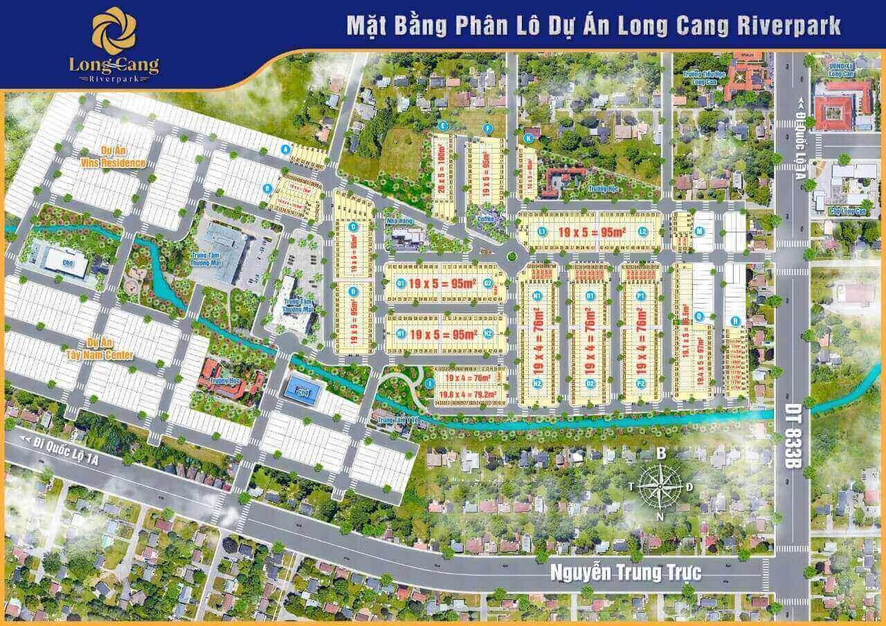 Dự án khu dân cư Long Cang RiverPark Phúc Land Group
