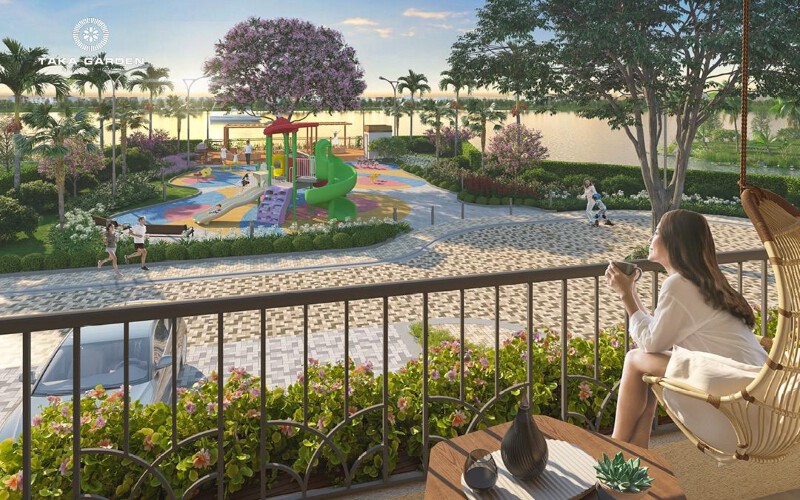 tiện ích tại dự án taka garden riverside homes