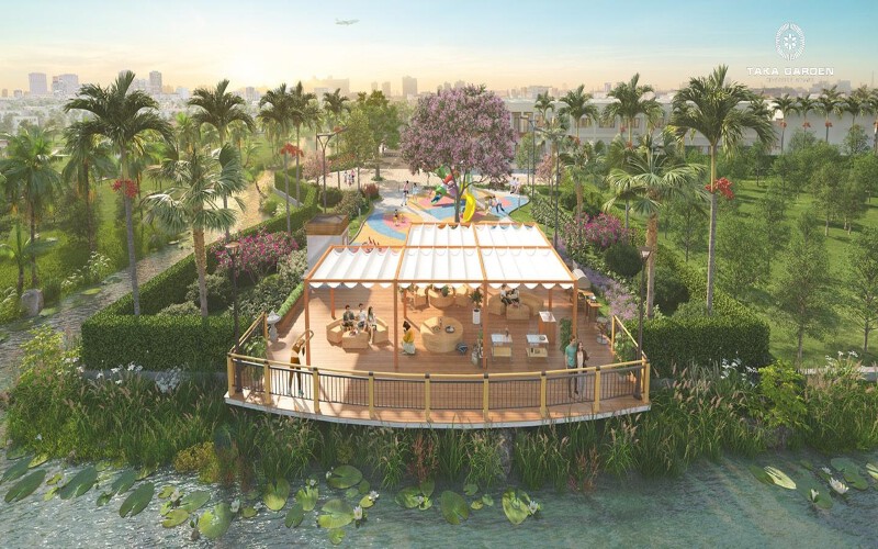 tiện ích tại dự án taka garden riverside homes