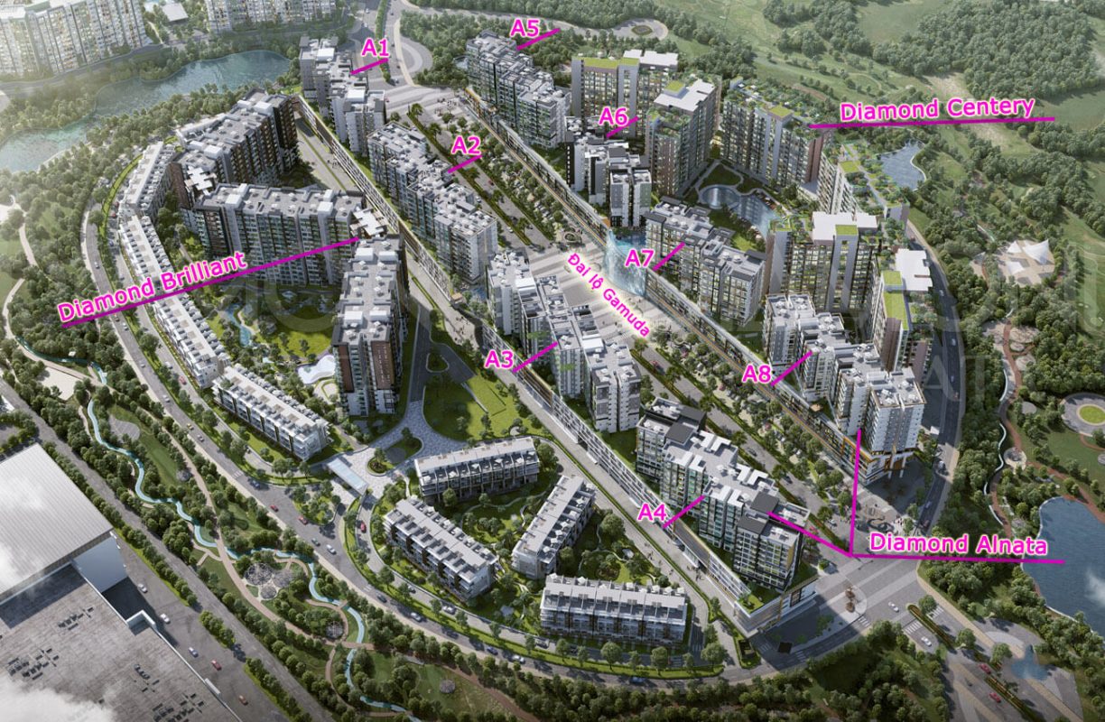 mặt bằng tổng thể celadon city
