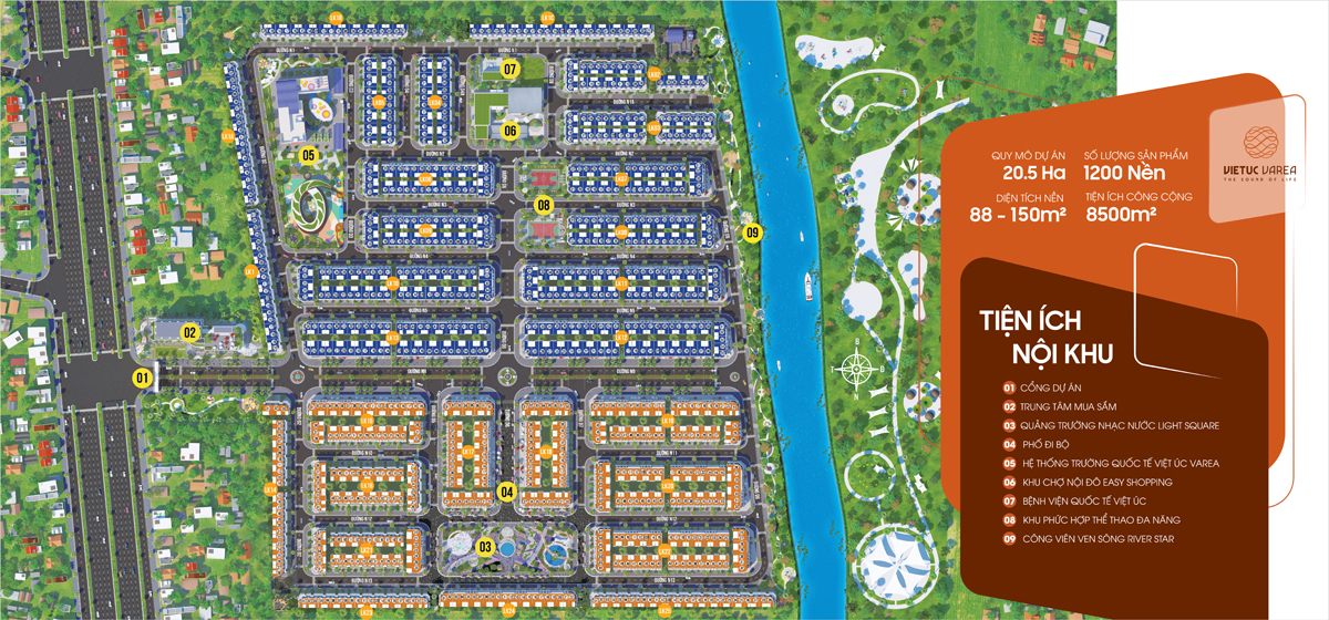 tiện ích nội khu dự án the solia
