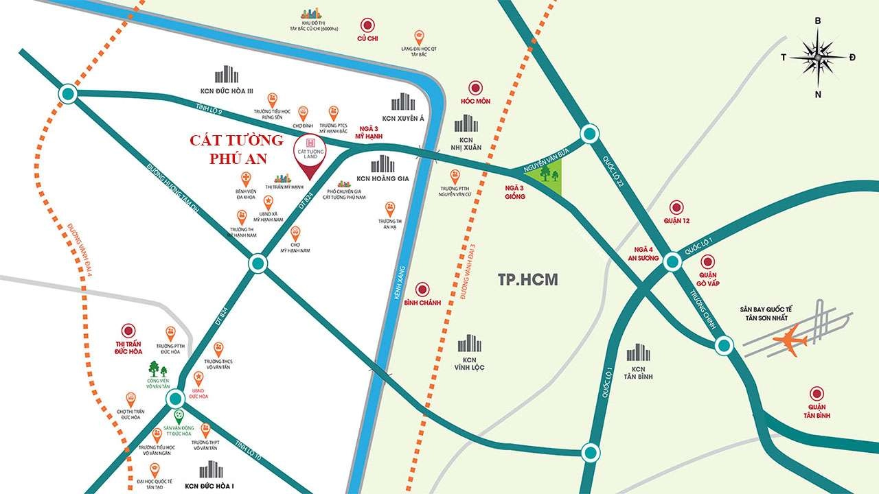 vị trí cát tường phú an residence